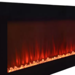 Paramount Premium Premium 50-inch Wall-Mount Electric Fireplace in Black Model # EF-WM350 MO